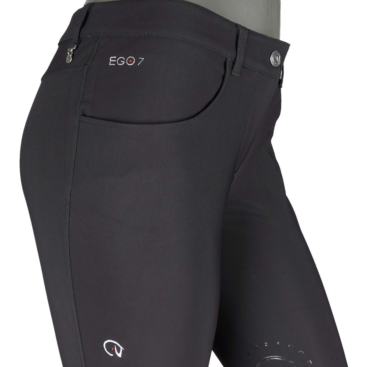 Ego7 Pantalón de Equitación Jumping VB Negro