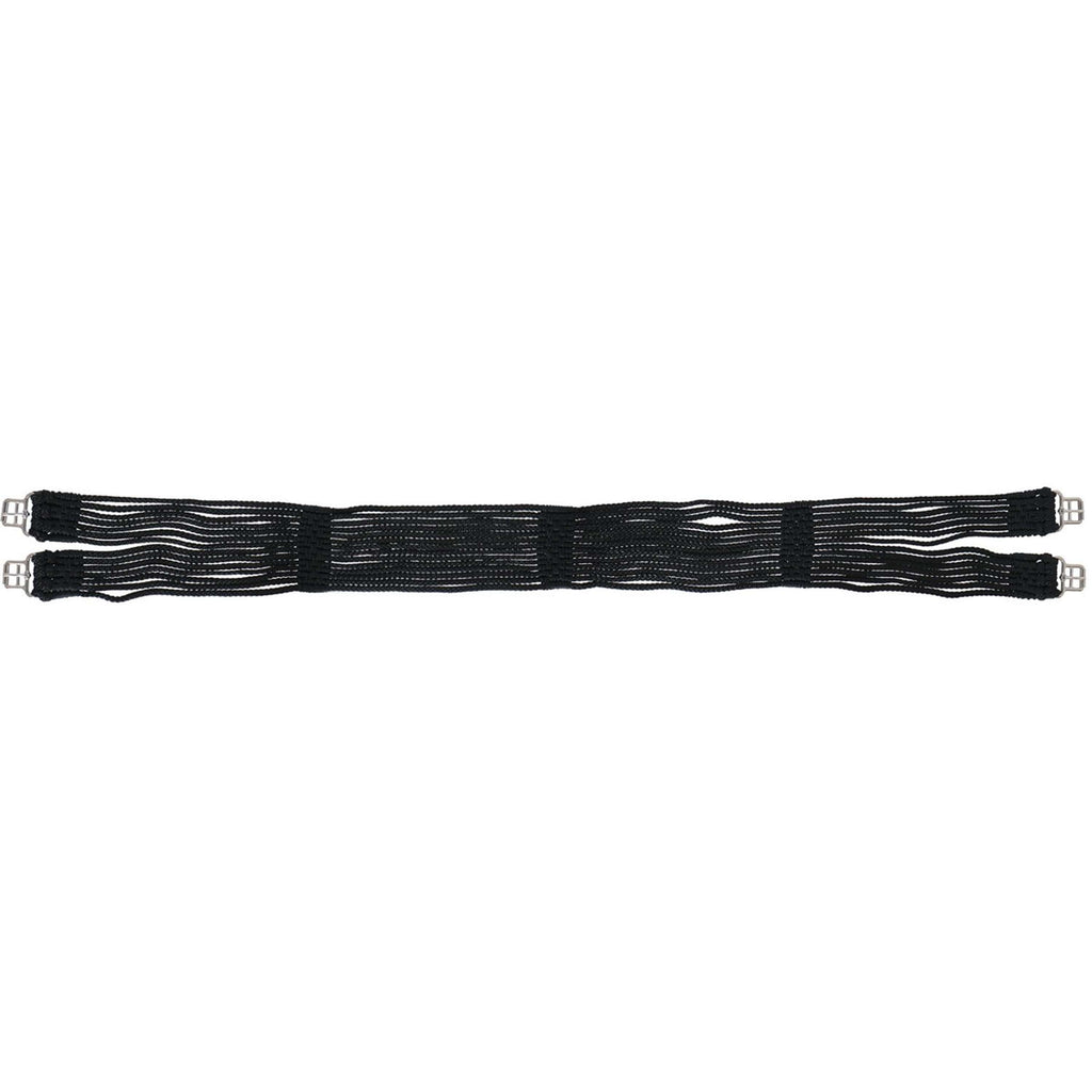 Stübben Cinturón de Cordón Hebilla de Acero Inoxidable Negro