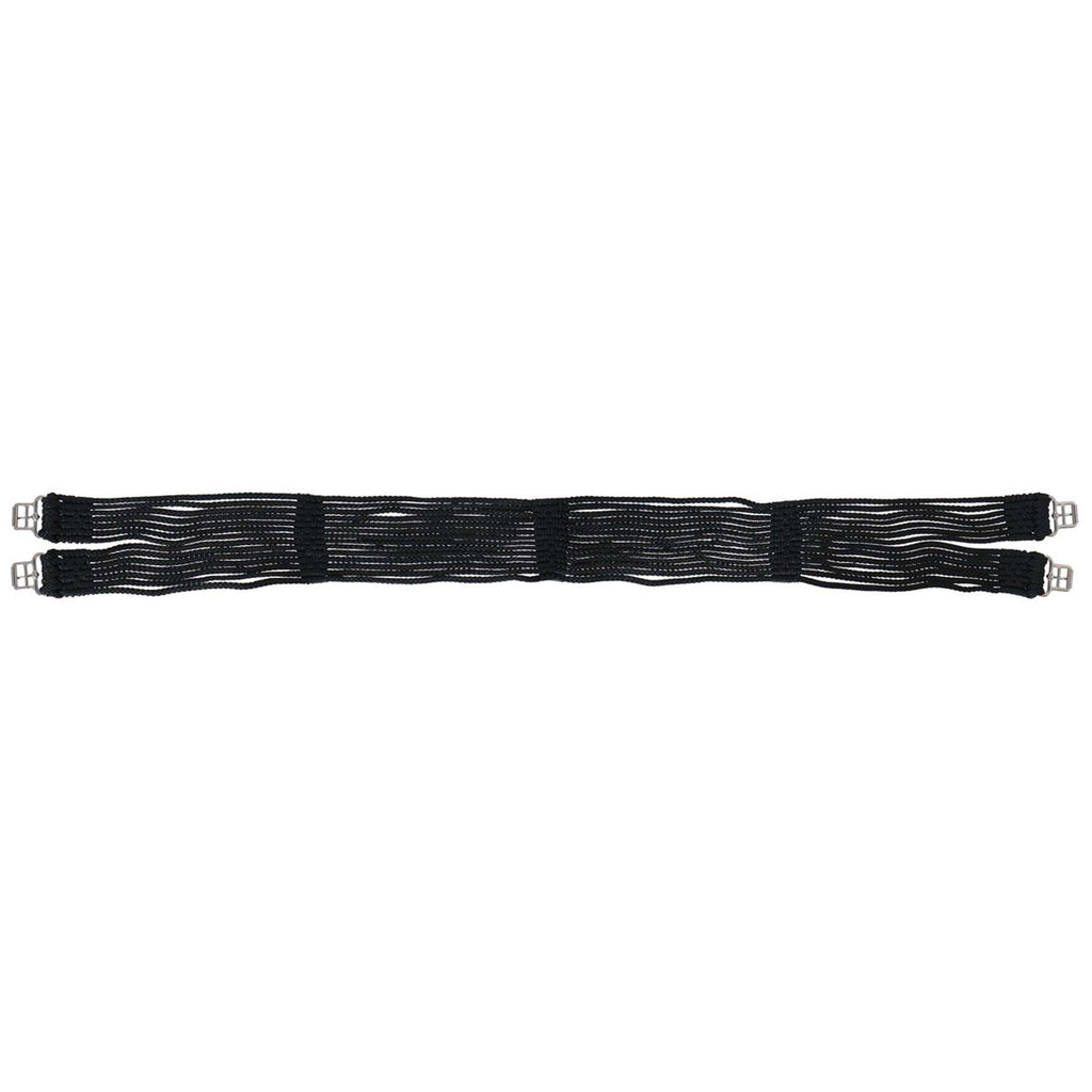 Stübben Cinturón de Cordón Hebilla de Acero Inoxidable Negro