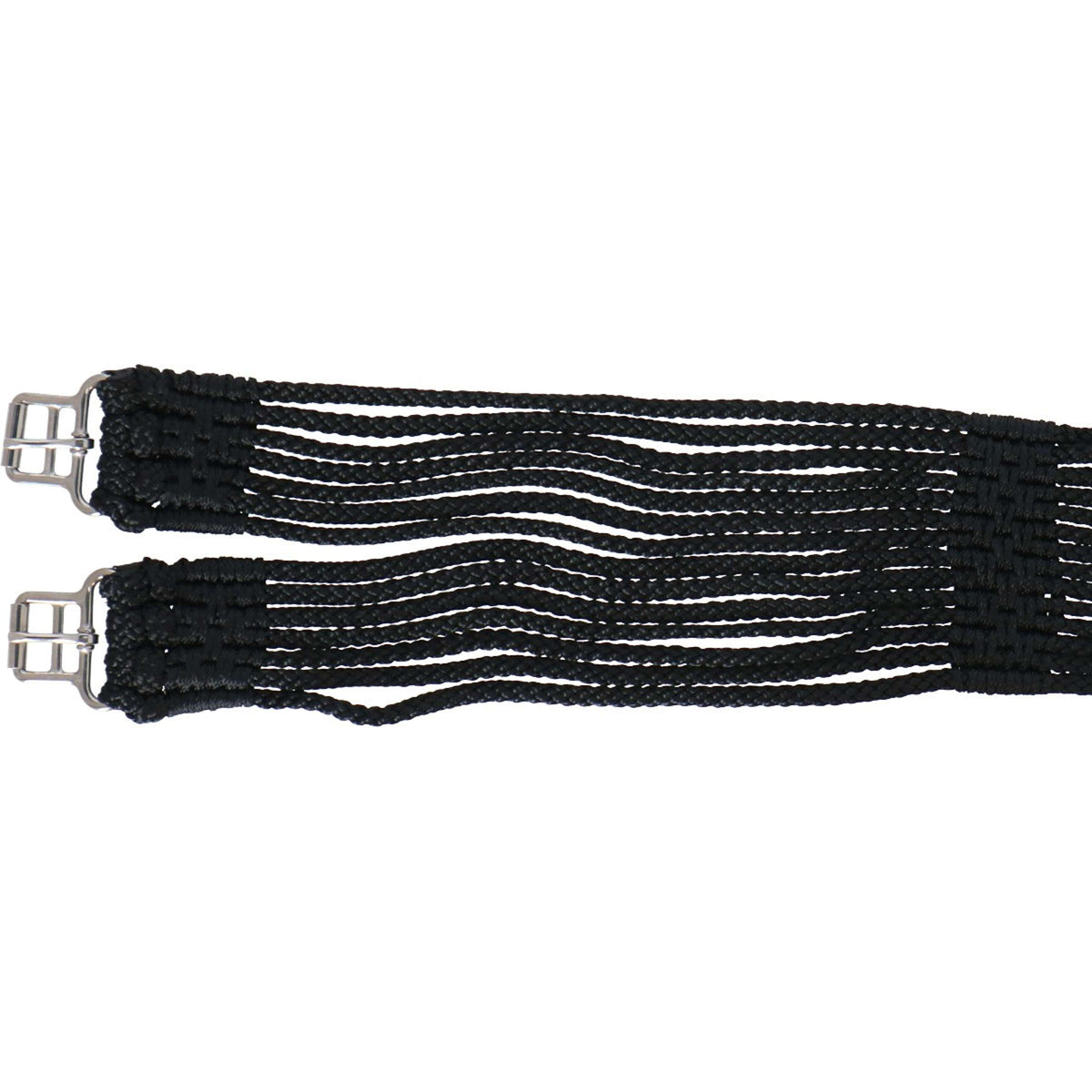 Stübben Cinturón de Cordón Hebilla de Acero Inoxidable Negro