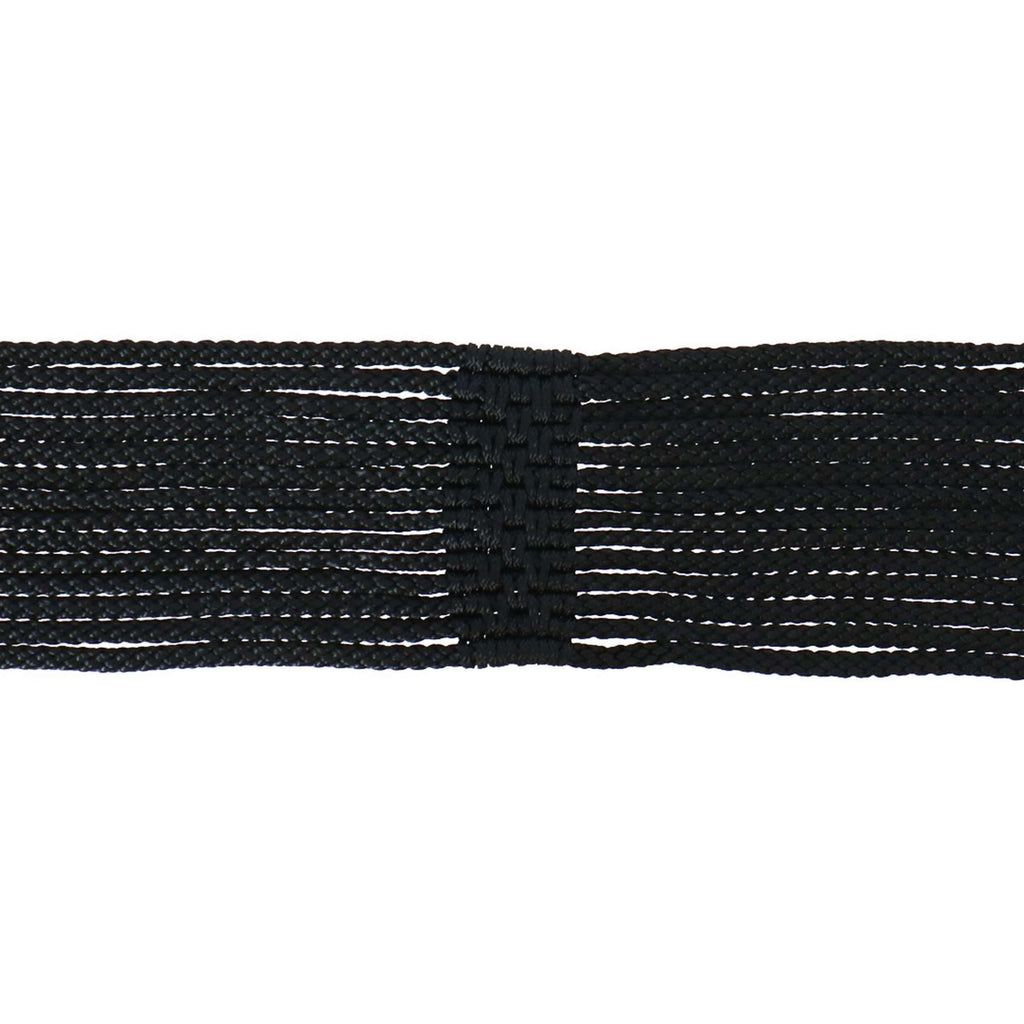Stübben Cinturón de Cordón Hebilla de Acero Inoxidable Negro