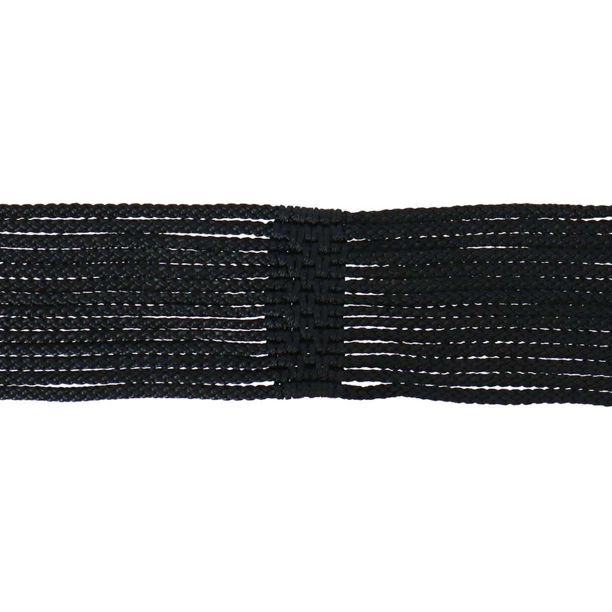 Stübben Cinturón de Cordón Hebilla de Acero Inoxidable Negro