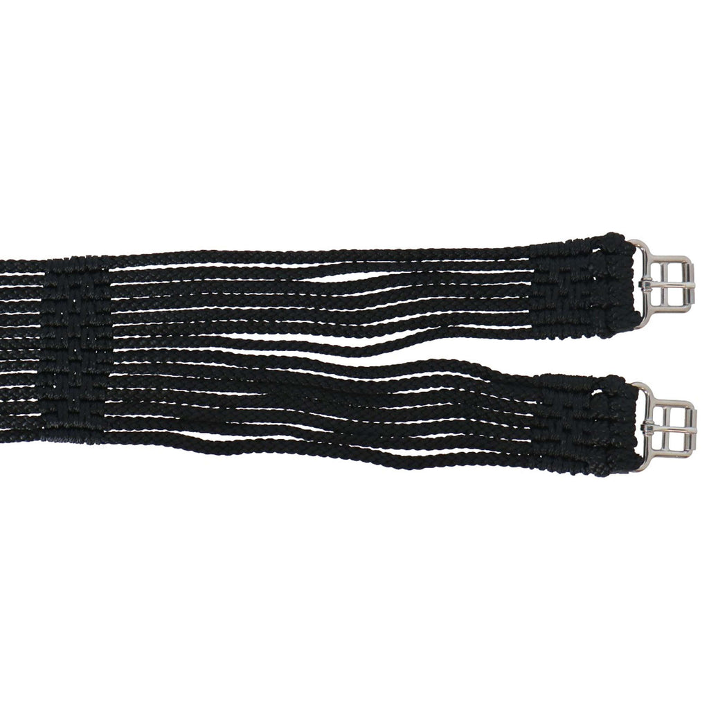 Stübben Cinturón de Cordón Hebilla de Acero Inoxidable Negro