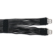 Stübben Cinturón de Cordón Hebilla de Acero Inoxidable Negro