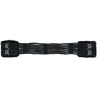 Stübben Cinturón de Cordón con Hebillas de Acero Inoxidable Acolchadas Negro