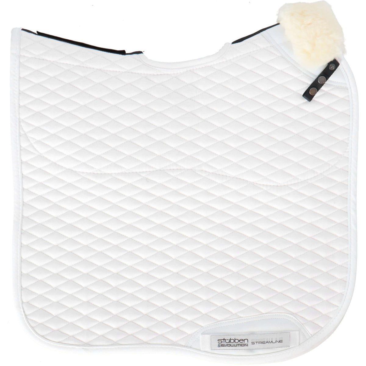 Stübben Mantilla Streamline Doma de piel de cordero Blanco