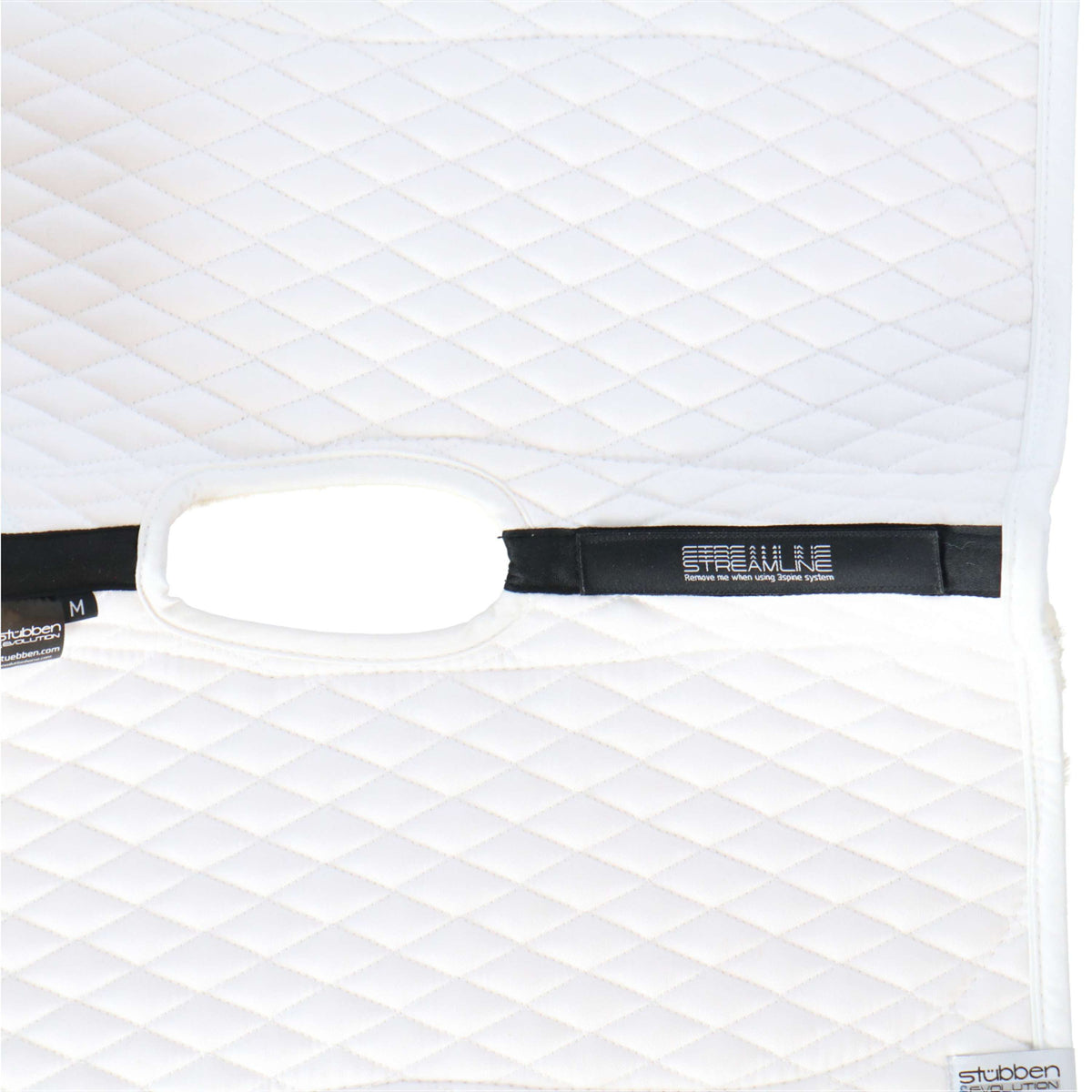Stübben Mantilla Streamline Doma de piel de cordero Blanco
