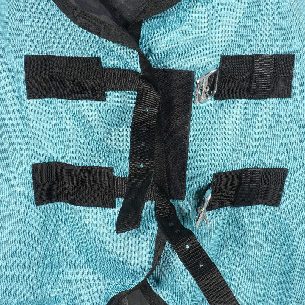 HKM Manta Antimoscas Aqua con cuello Aqua