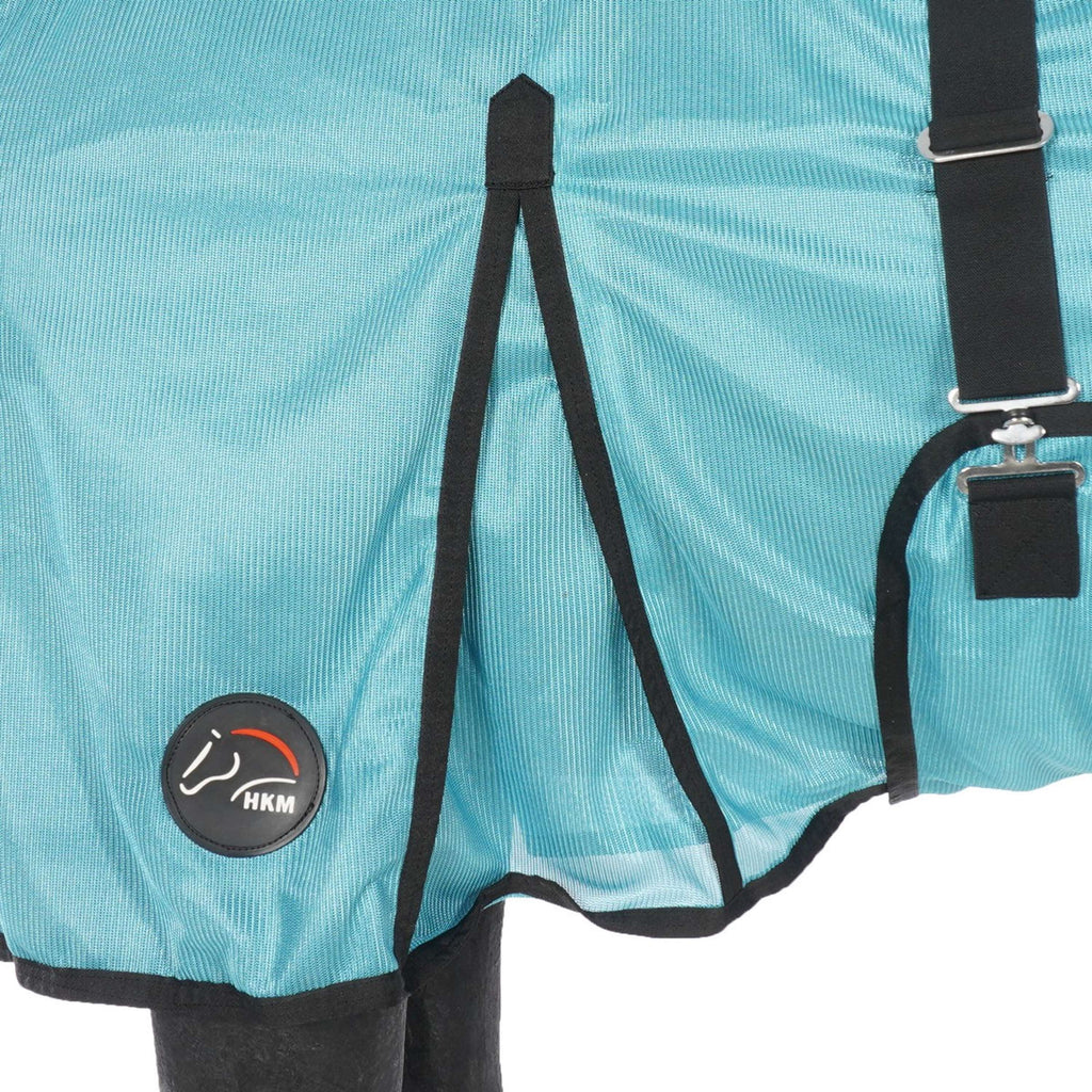 HKM Manta Antimoscas Aqua con cuello Aqua