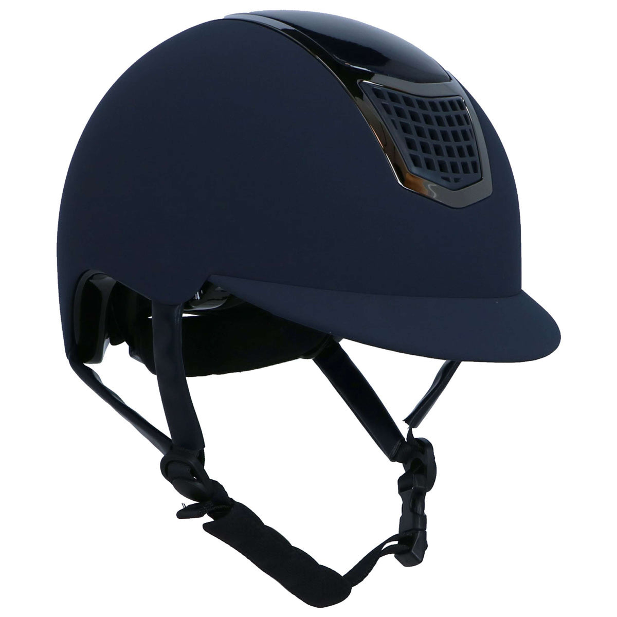 HKM Casco Carbon Professional Azul oscuro