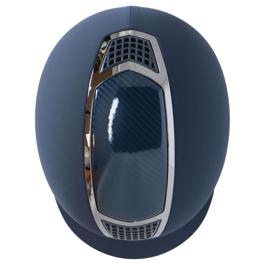 HKM Casco Carbon Professional Azul oscuro