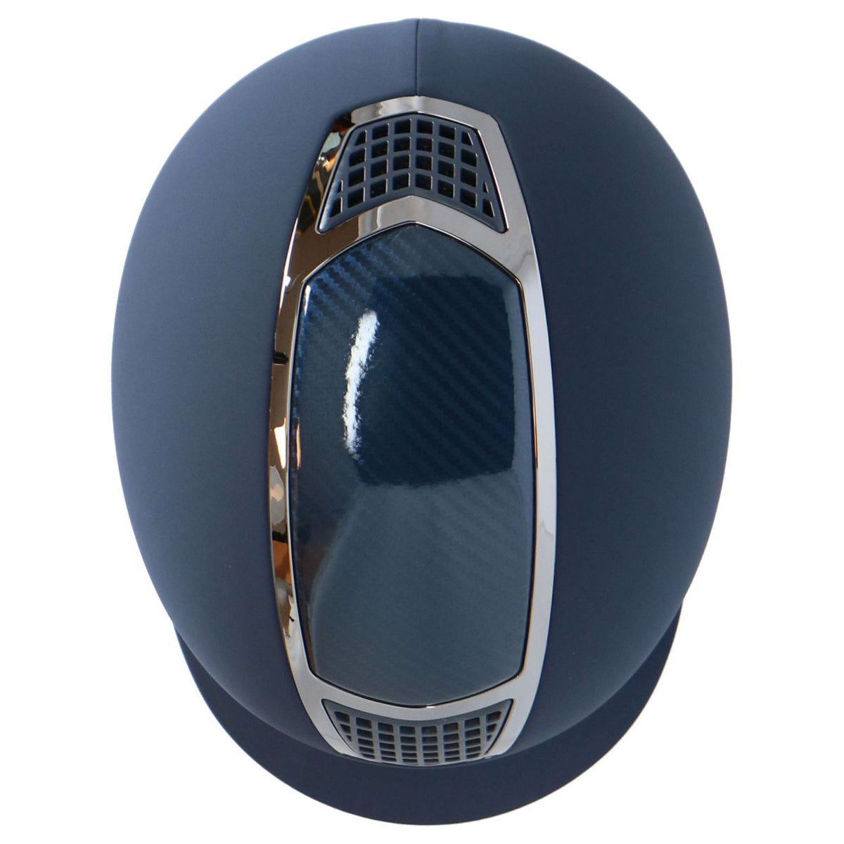 HKM Casco Carbon Professional Azul oscuro