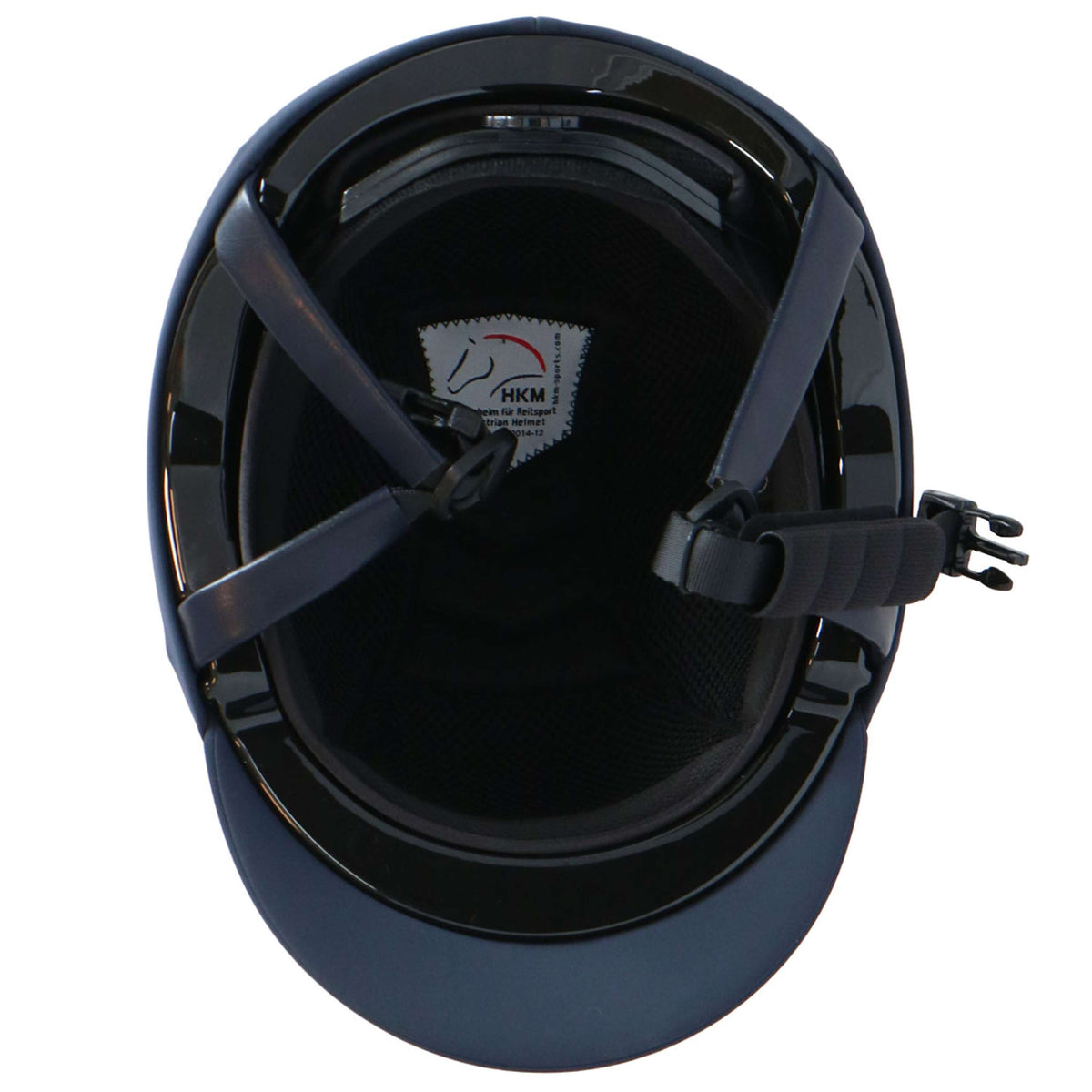 HKM Casco Carbon Professional Azul oscuro