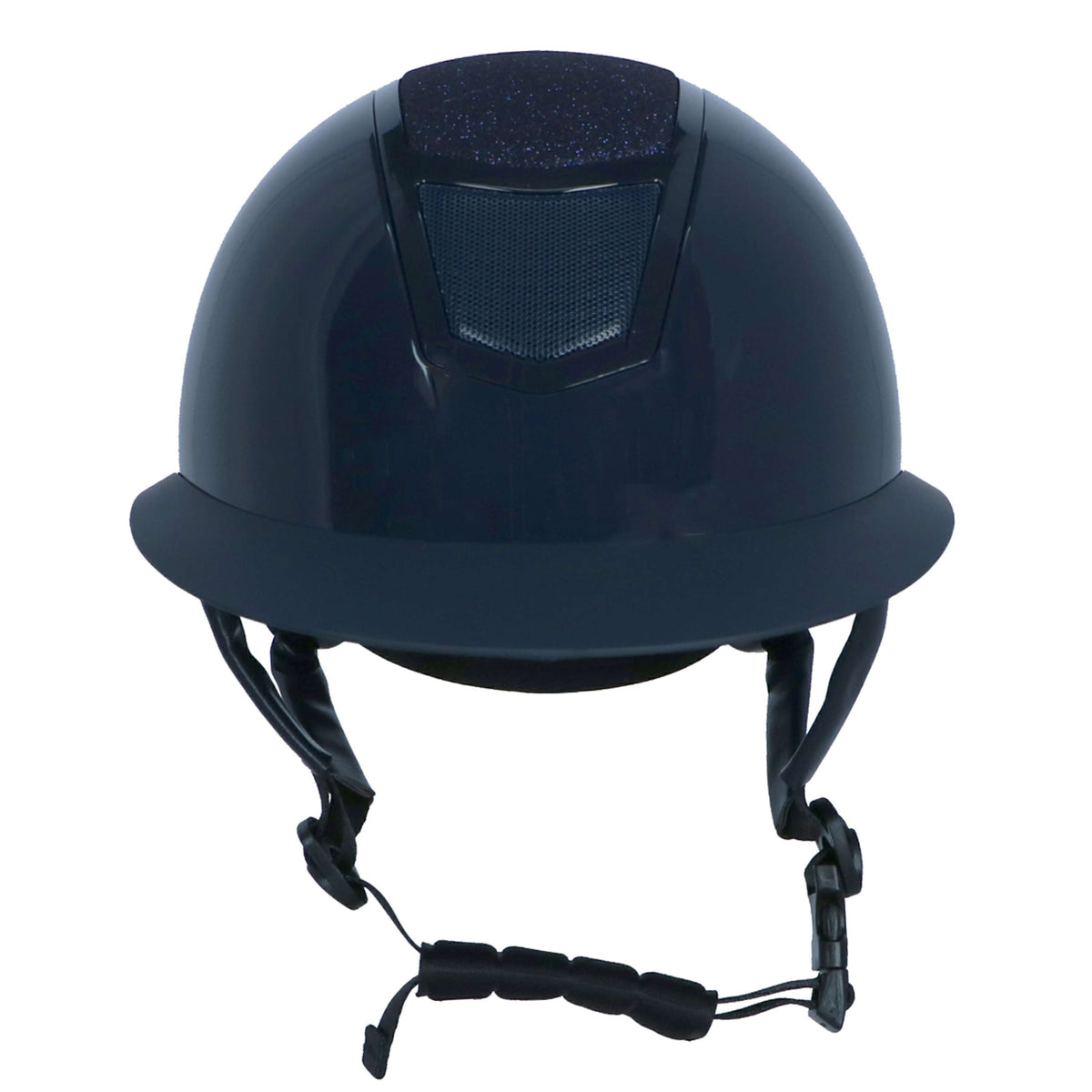 HKM Casco Shiny Diamond Azul oscuro