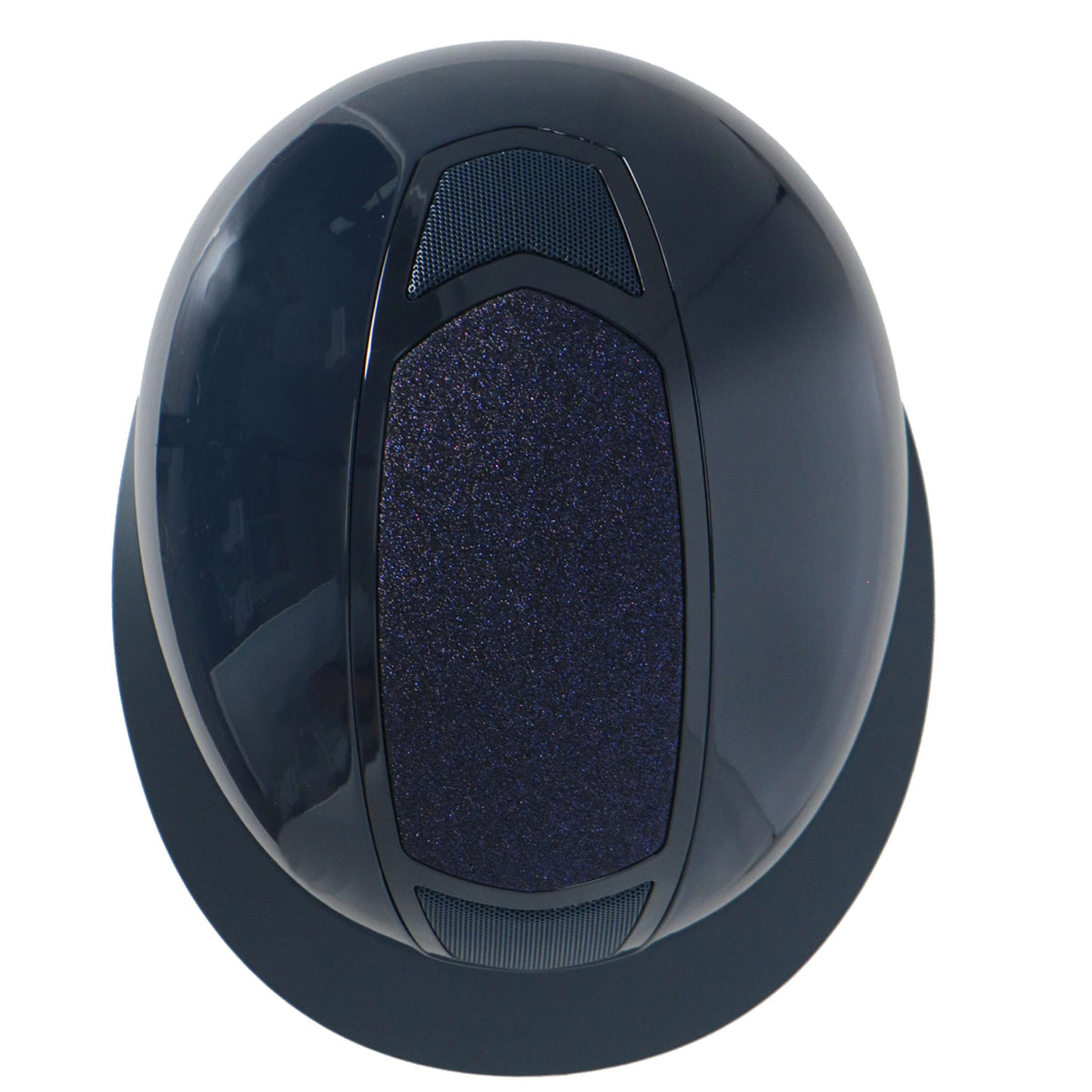 HKM Casco Shiny Diamond Azul oscuro