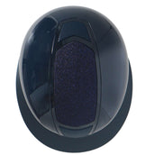 HKM Casco Shiny Diamond Azul oscuro