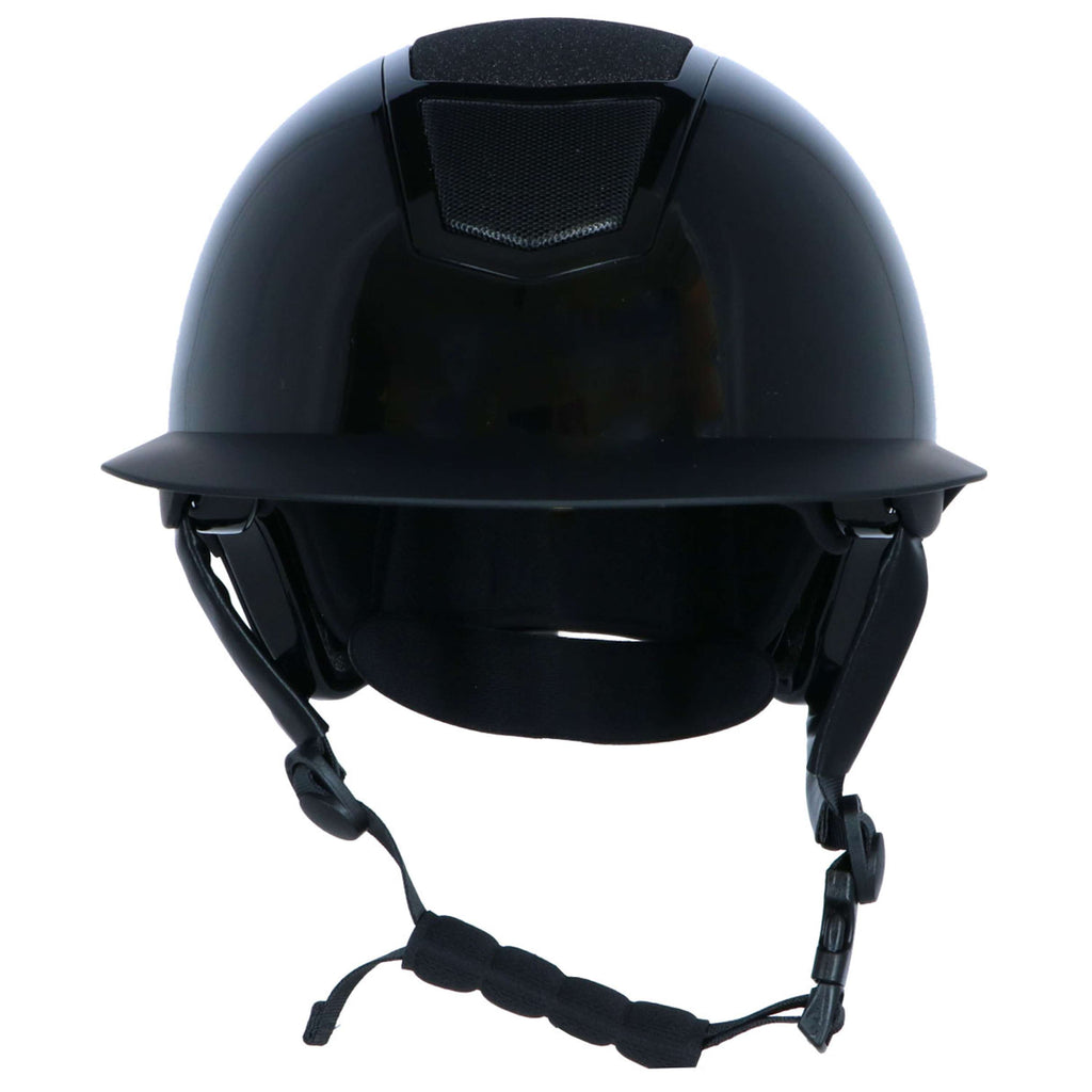 HKM Casco Shiny Diamond Negro