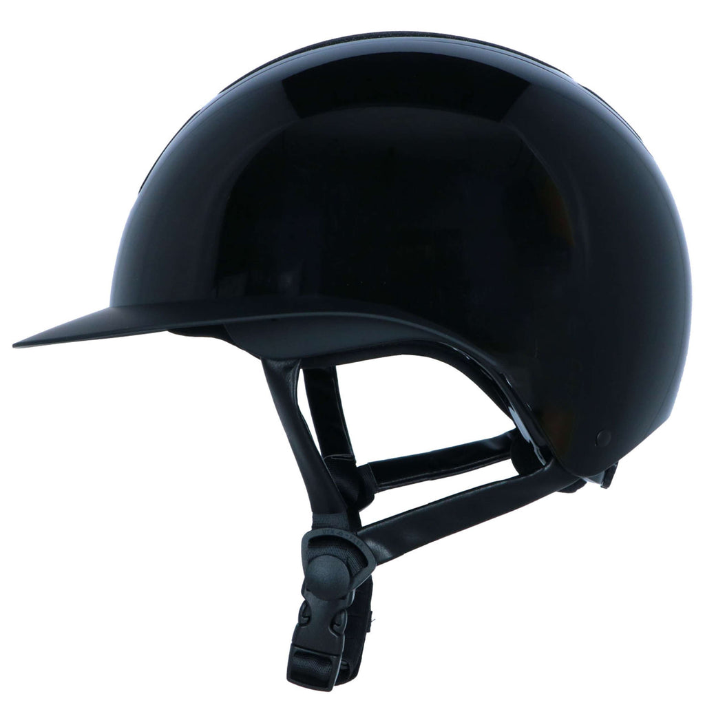 HKM Casco Shiny Diamond Negro