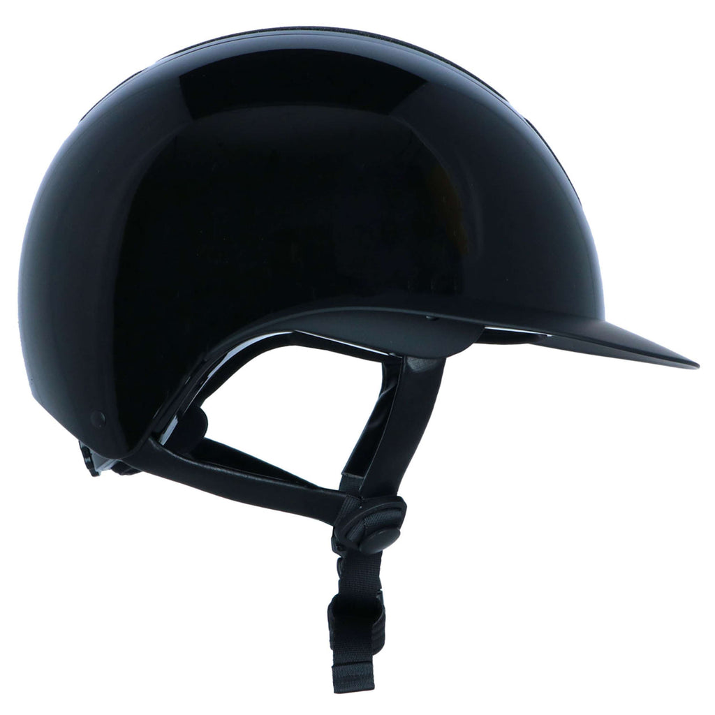 HKM Casco Shiny Diamond Negro
