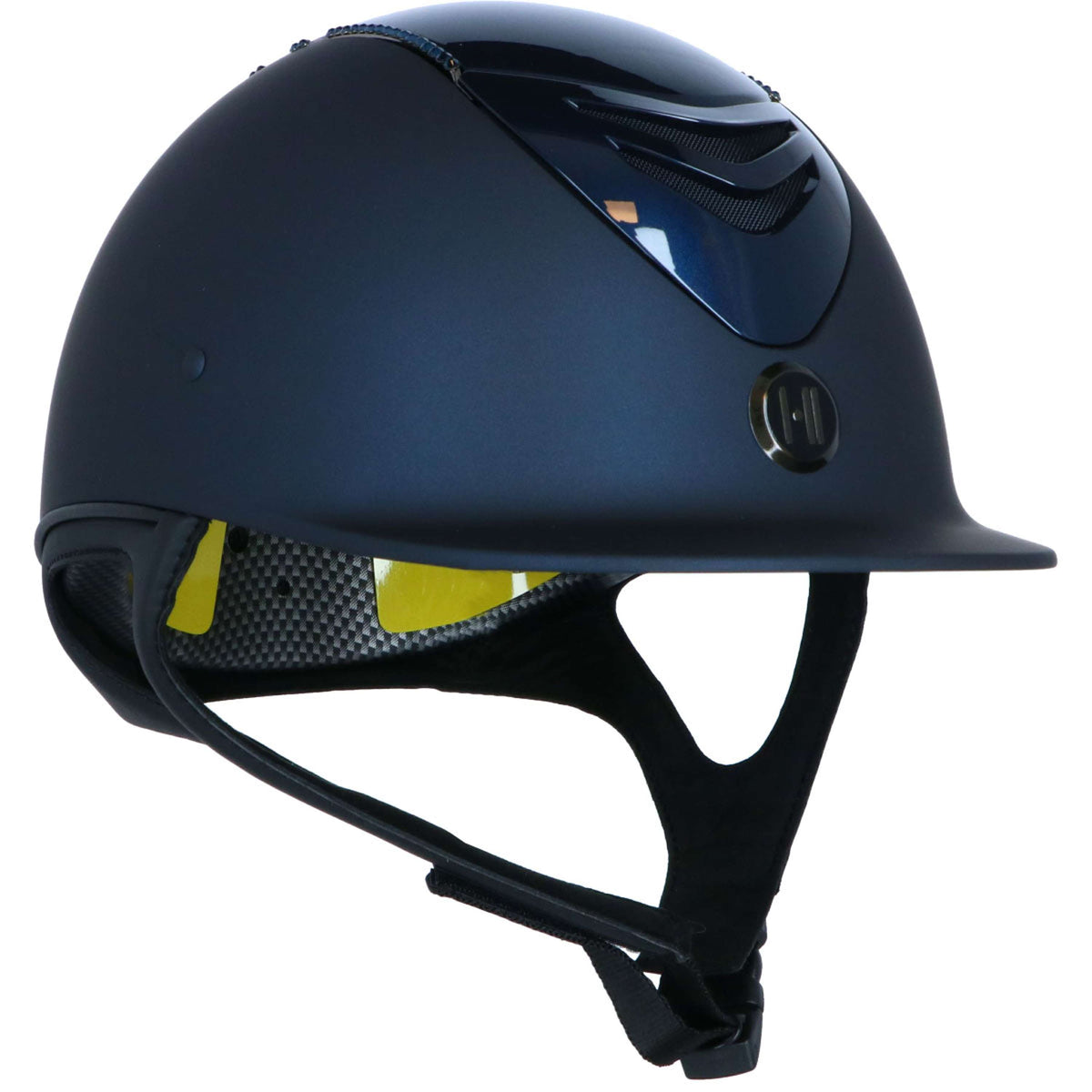 OneK Casco Mips Defender Matt Glossy Top Swarovski Navy