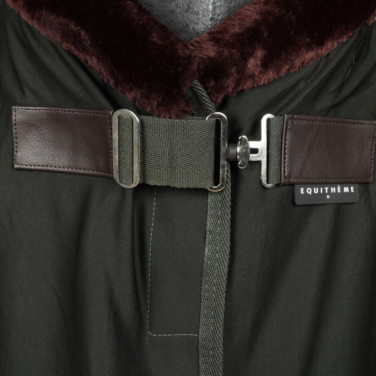 EQUITHÈME Cooler Teddy Verde/Marron