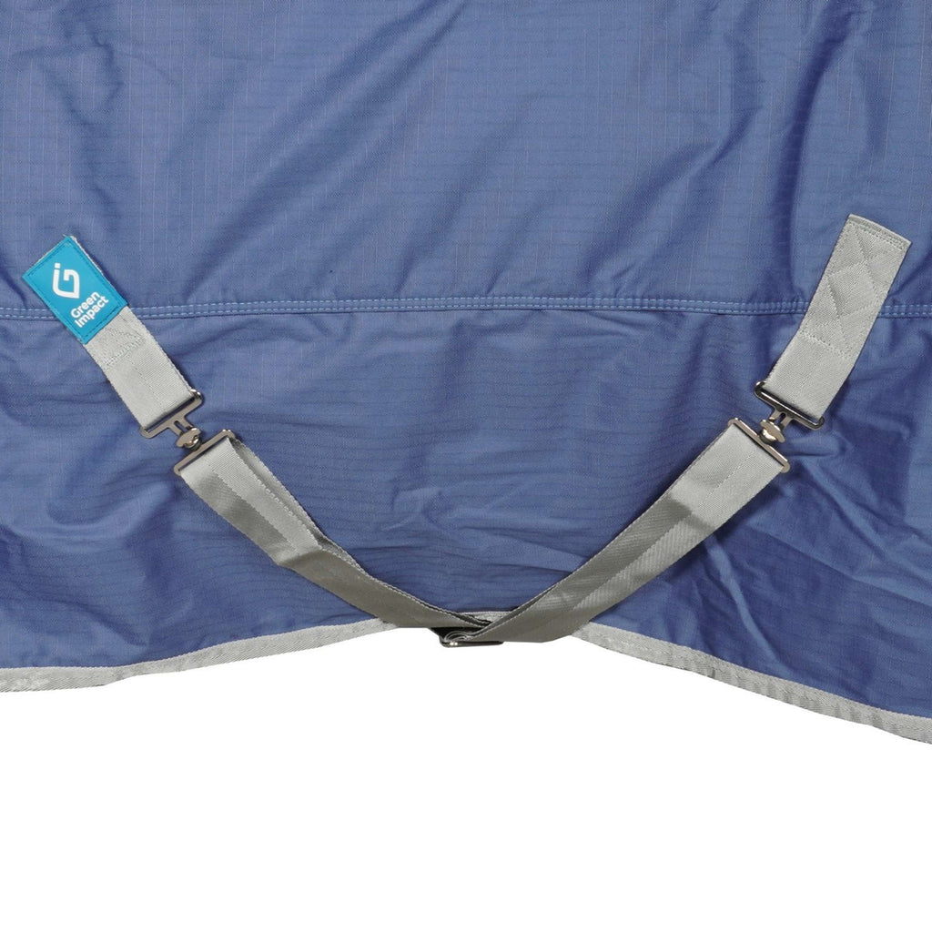 EQUITHÈME Alfombra de Exterior Tyrex 600D 150g Reciclado Navy