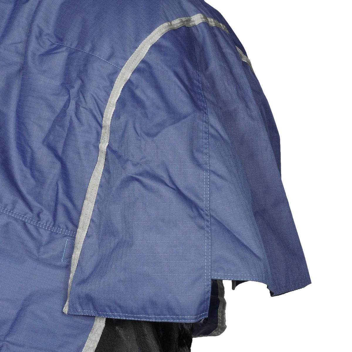 EQUITHÈME Alfombra de Exterior Tyrex 600D 150g Reciclado Navy