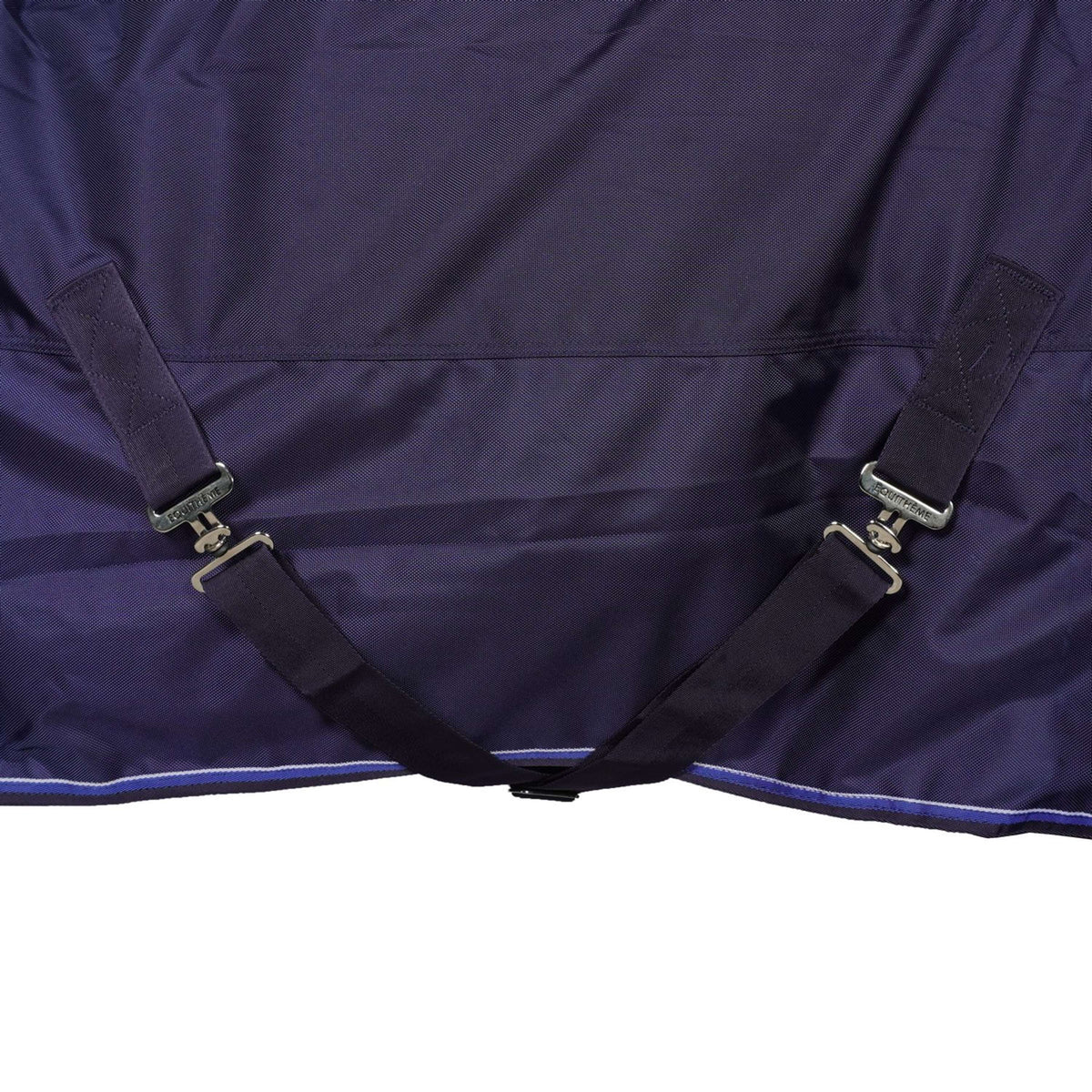 EQUITHÈME Alfombra de Exterior Pro Series Tyrex 1680D 220g con cuello Navy