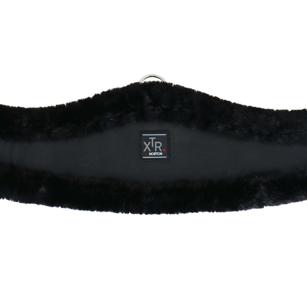 Norton Cincha XTR con Piel de Oveja Sintética Negro