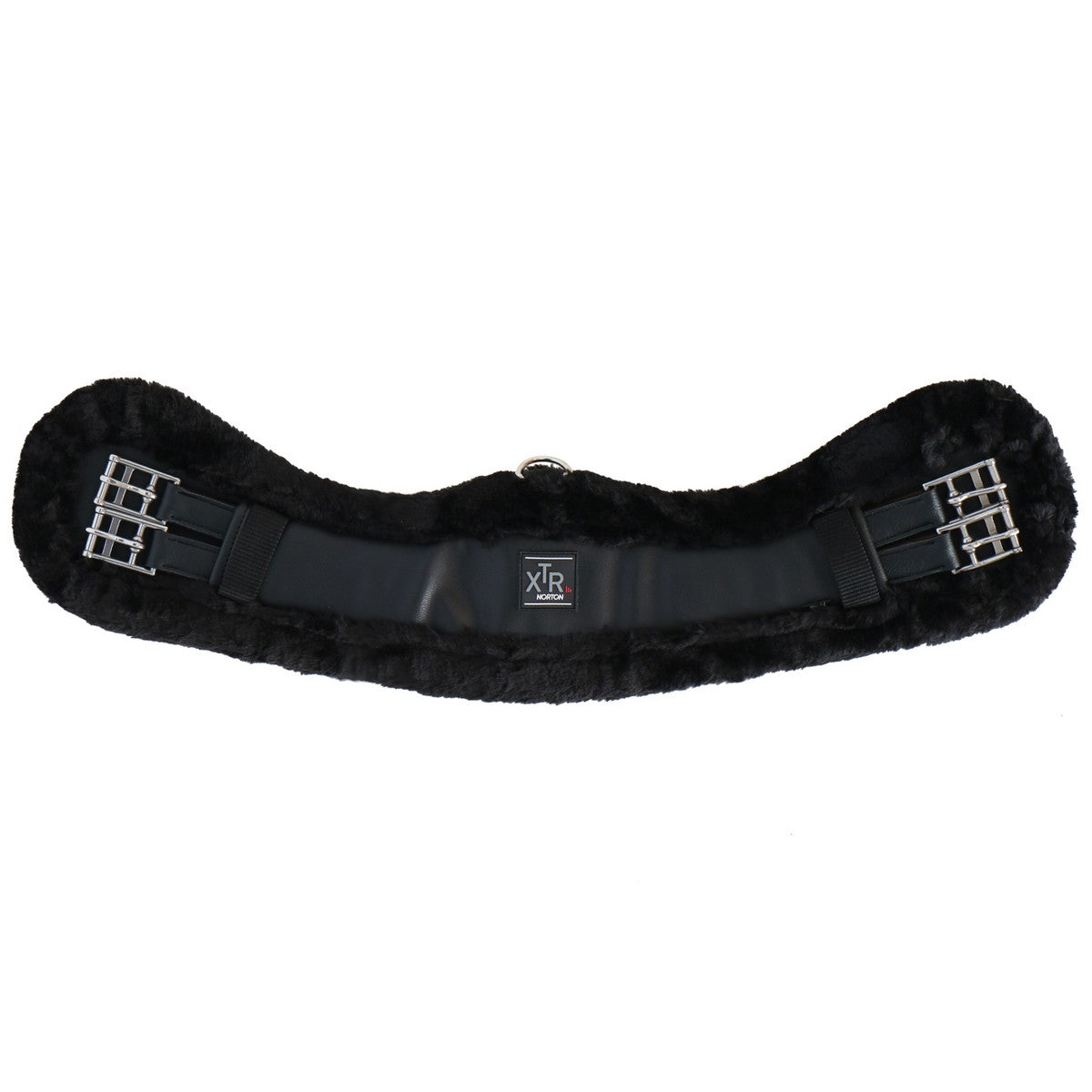 Norton Cincha XTR con Piel de Oveja Sintética Corta Negro