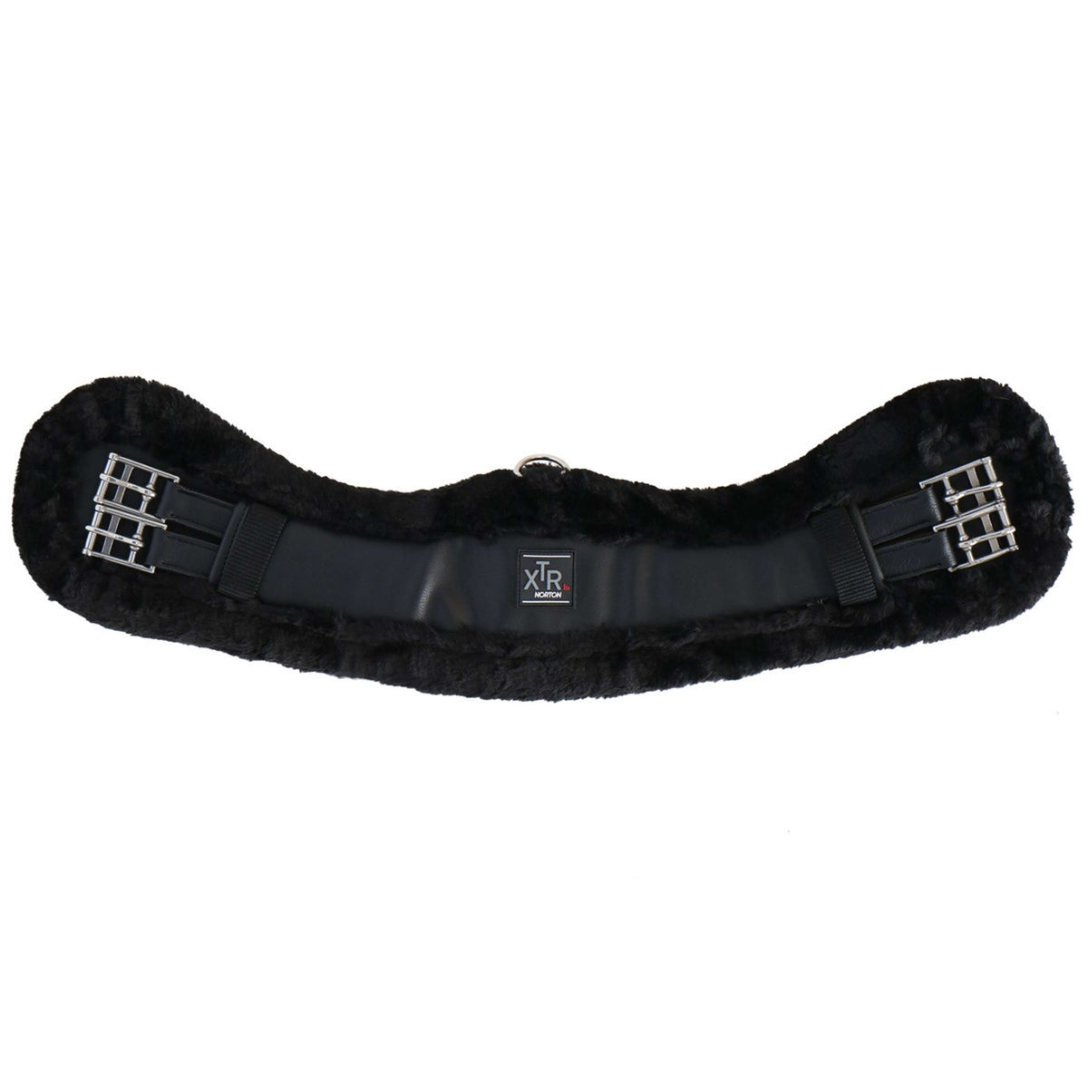 Norton Cincha XTR con Piel de Oveja Sintética Corta Negro