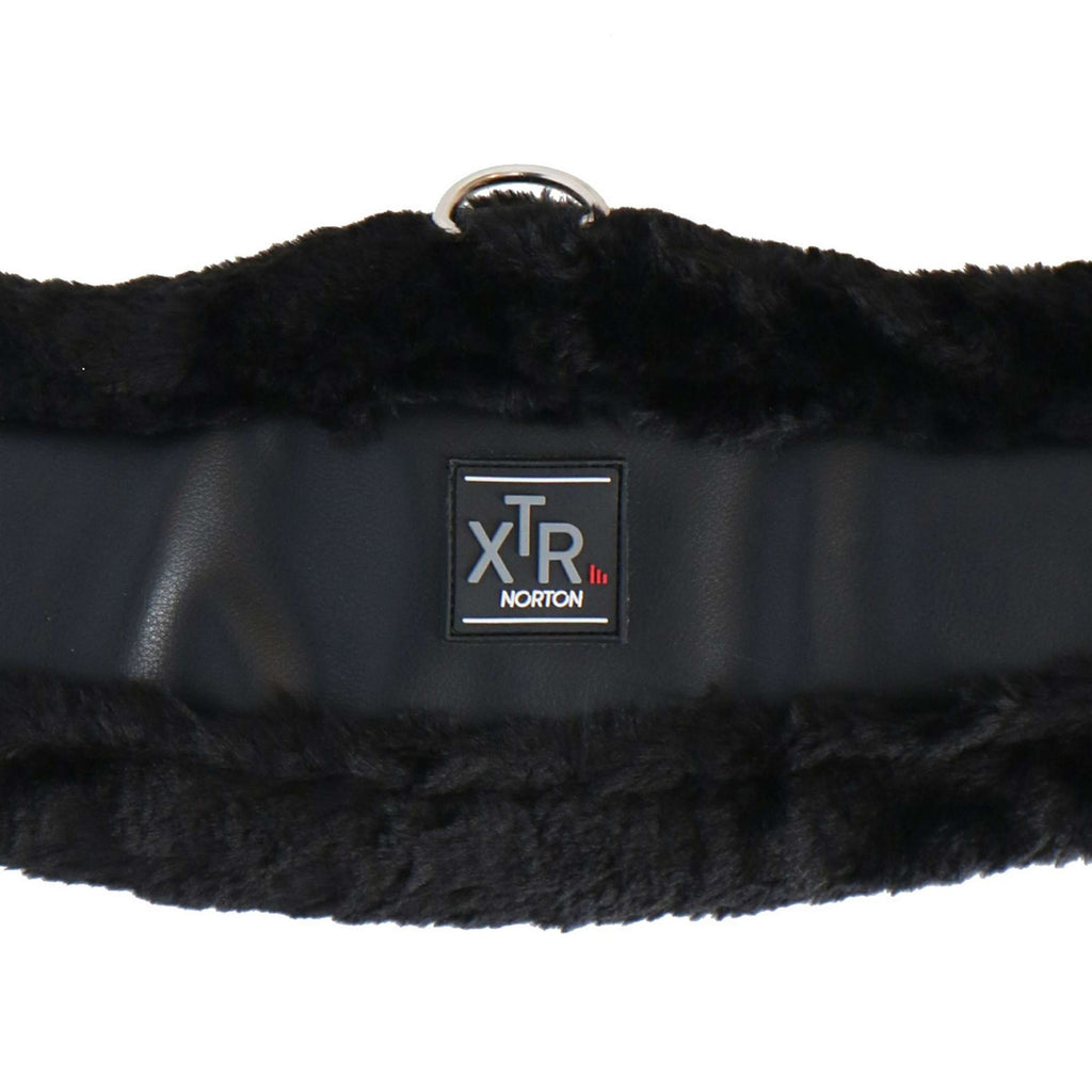 Norton Cincha XTR con Piel de Oveja Sintética Corta Negro