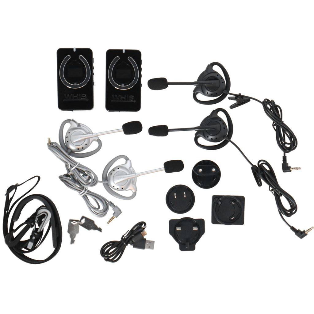 WHIS Conjunto de Instrucciones Competition Completo Negro