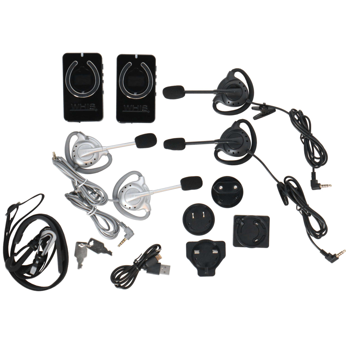WHIS Conjunto de Instrucciones Competition Completo Negro