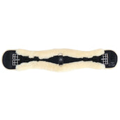 Werner Christ Cincha de doma Anatomic con Pelo Negro/Natural
