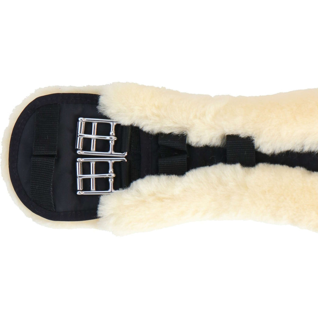Werner Christ Cincha de doma Anatomic con Pelo Negro/Natural