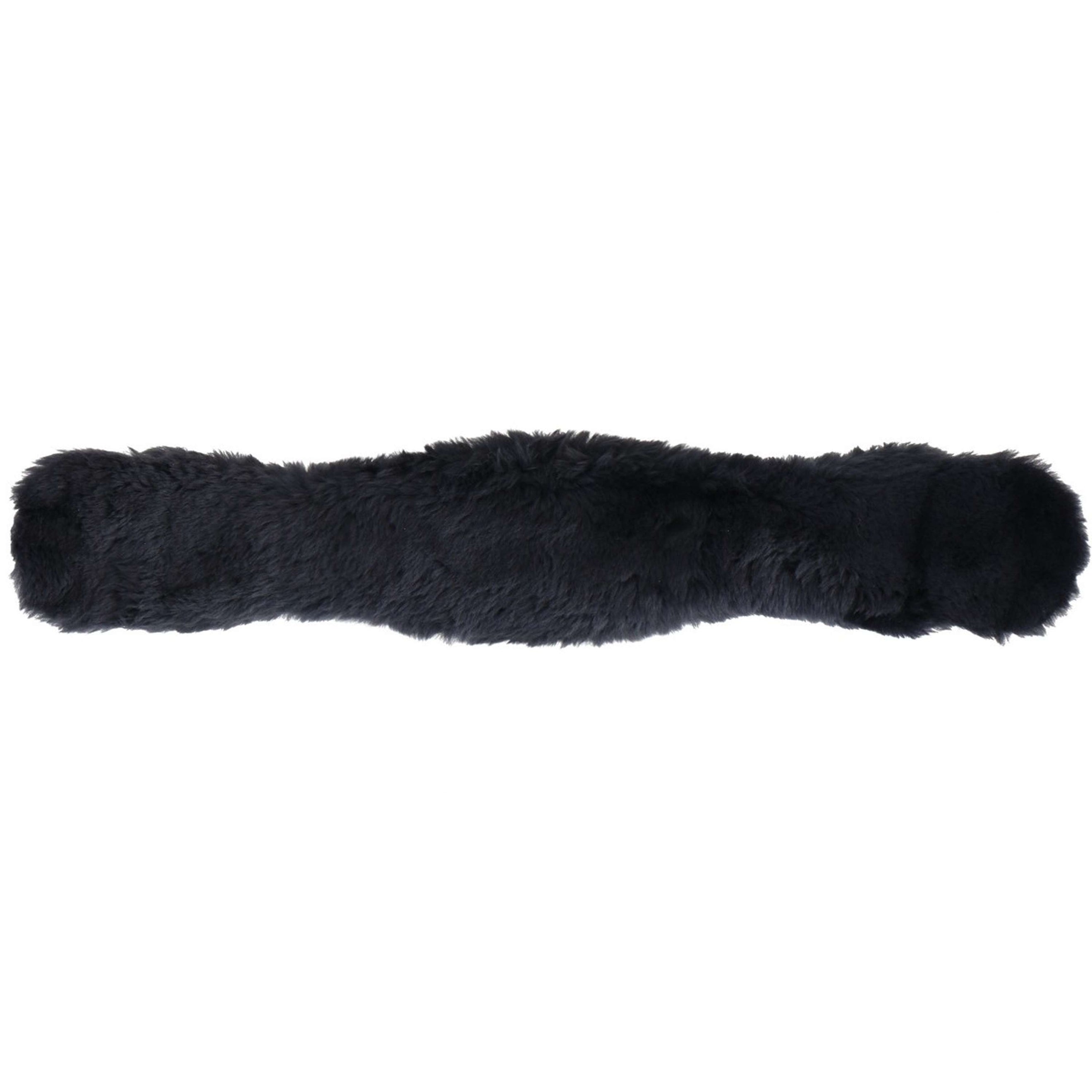 Werner Christ Cincha de doma Anatomic con Pelo Negro/Antracita