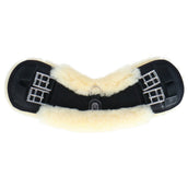 Werner Christ Cinturón Banana Sheepskin Anatomisch Negro/Natural