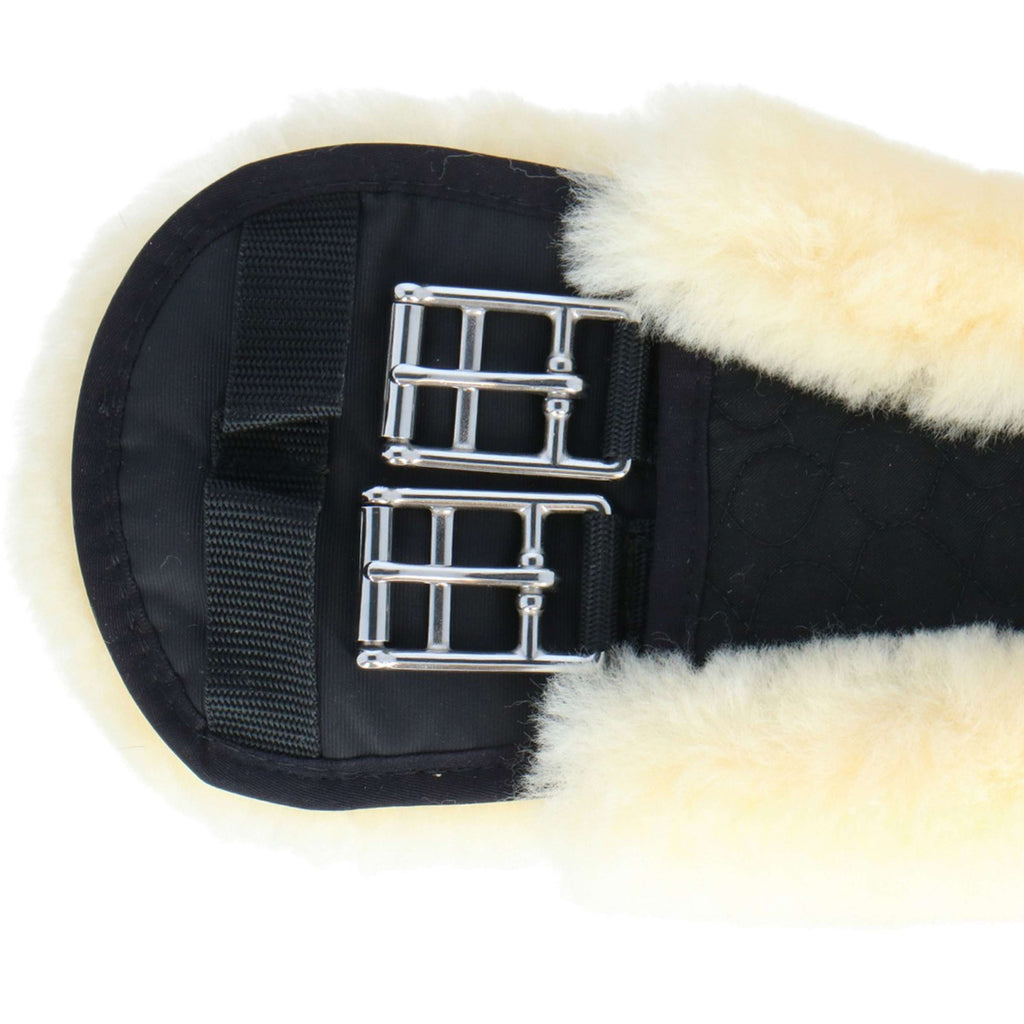 Werner Christ Cinturón Banana Sheepskin Anatomisch Negro/Natural