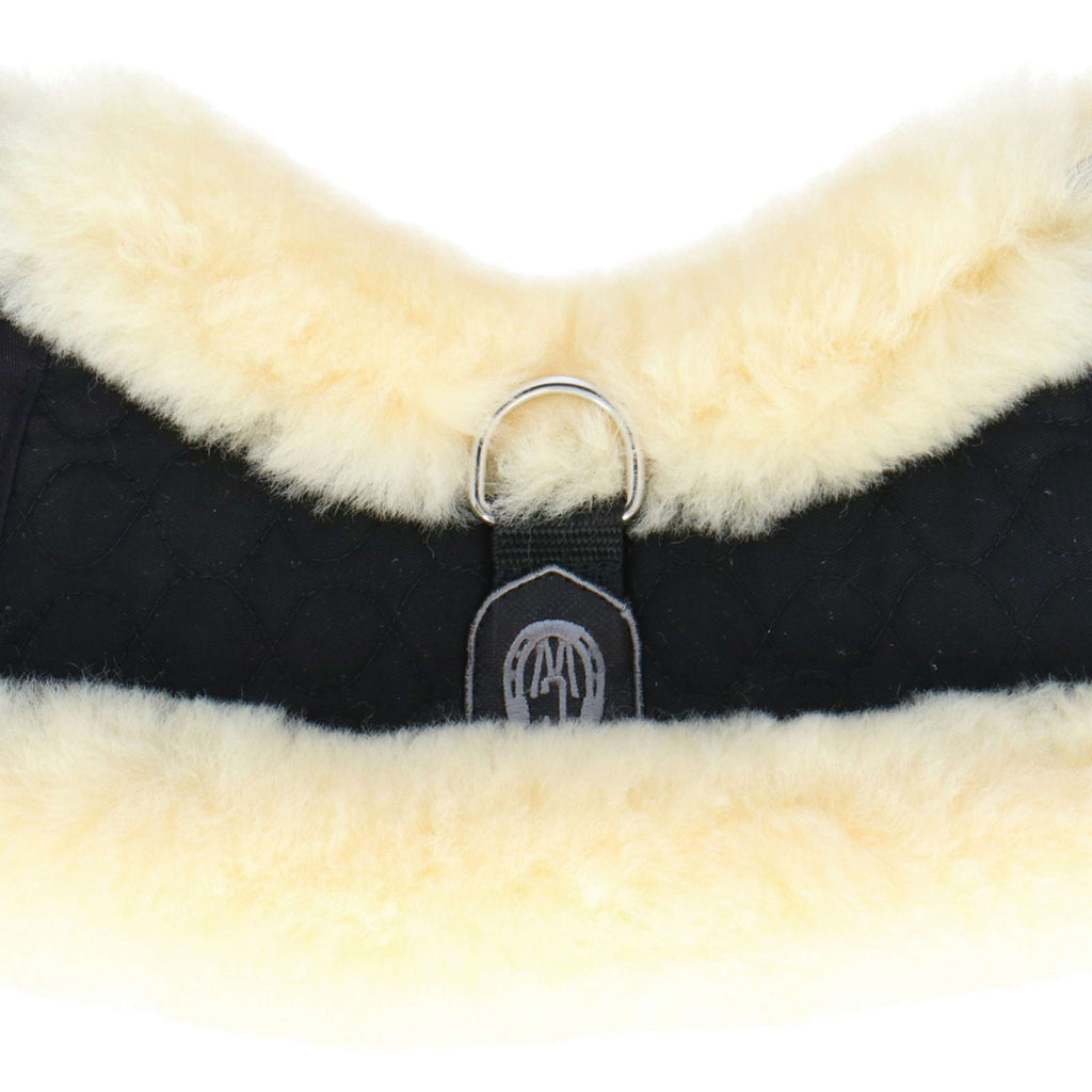 Werner Christ Cinturón Banana Sheepskin Anatomisch Negro/Natural