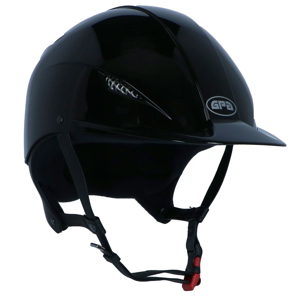 GPA Casco Easy Speed Air Hybrid Negro Brillante