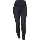 Kingsland Pantalón de Equitación Classic Klkatinka F-Tec2 F-Grip Mujer Negro