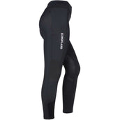 Kingsland Pantalón de Equitación Classic Klkatinka F-Tec2 F-Grip Mujer Negro