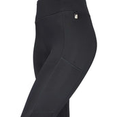 Kingsland Pantalón de Equitación Classic Klkatinka F-Tec2 F-Grip Mujer Negro