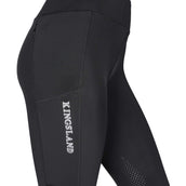 Kingsland Pantalón de Equitación Classic Klkatinka F-Tec2 F-Grip Mujer Negro