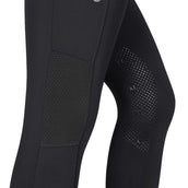 Kingsland Pantalón de Equitación Classic Klkatinka F-Tec2 F-Grip Mujer Negro