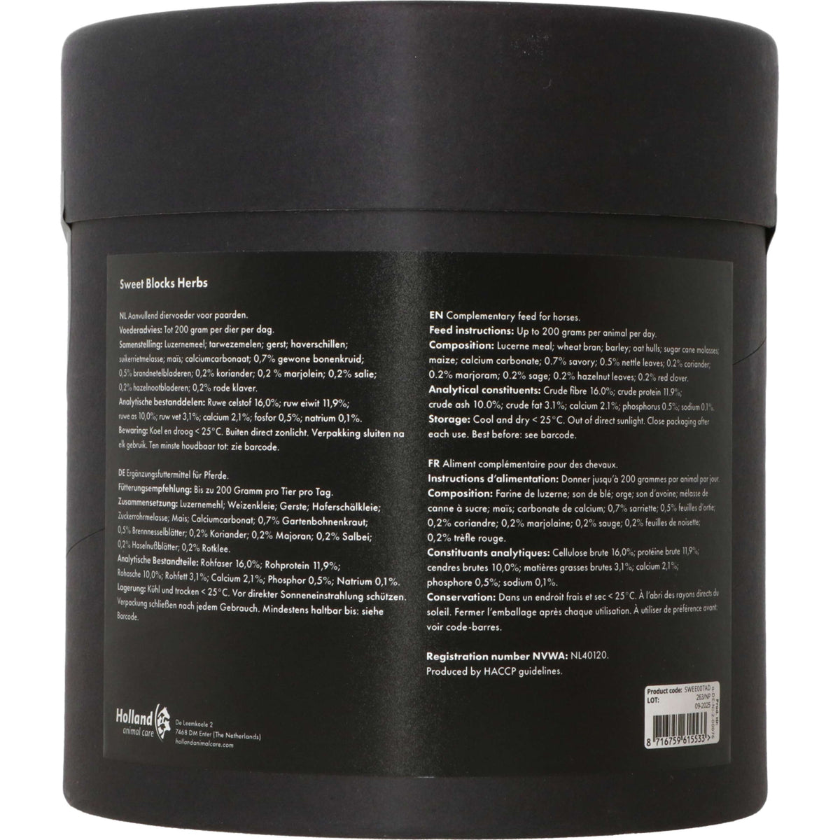 Excellent Golosinas Sweet Blocks Herbs