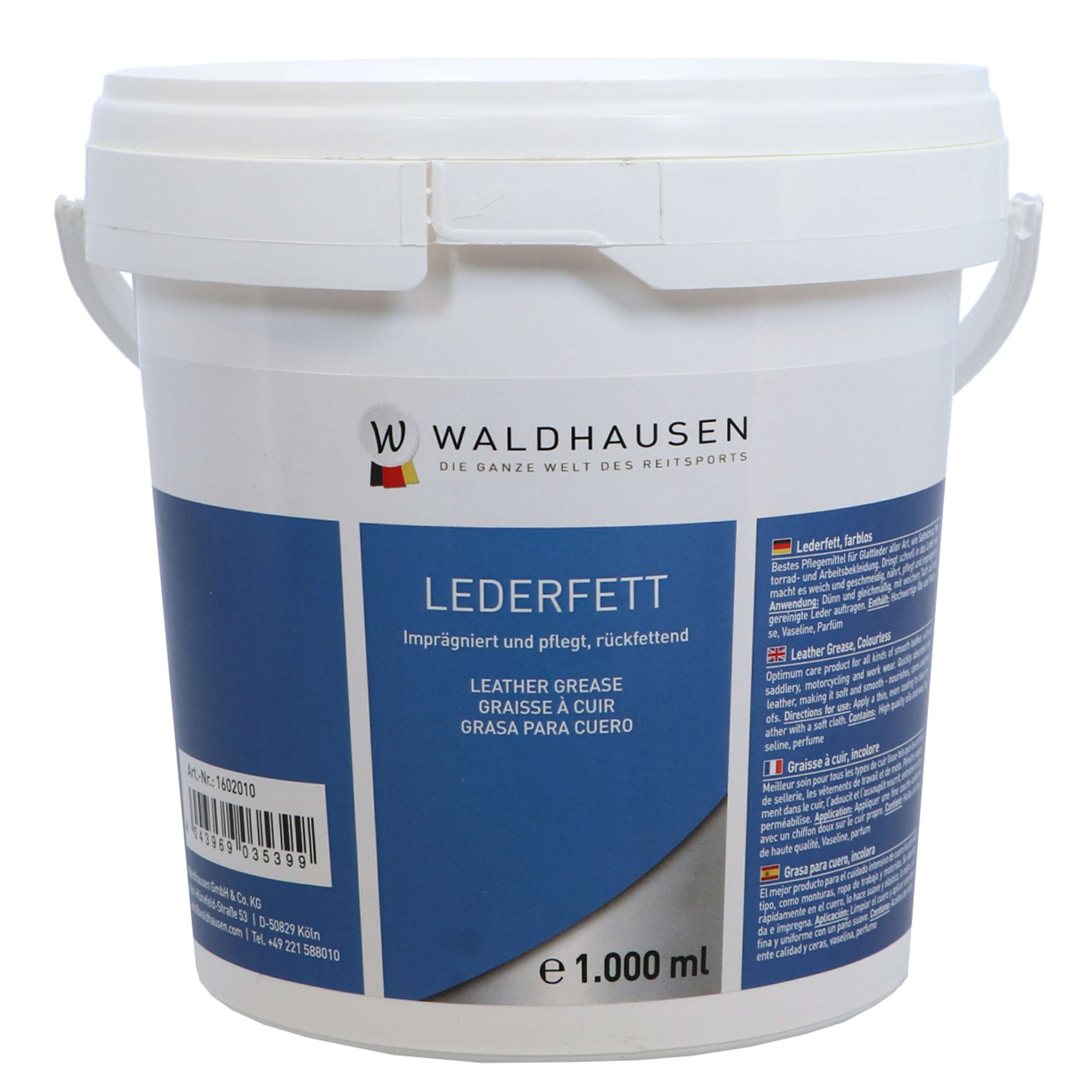 Waldhausen Grasa para Cuero Vaseline