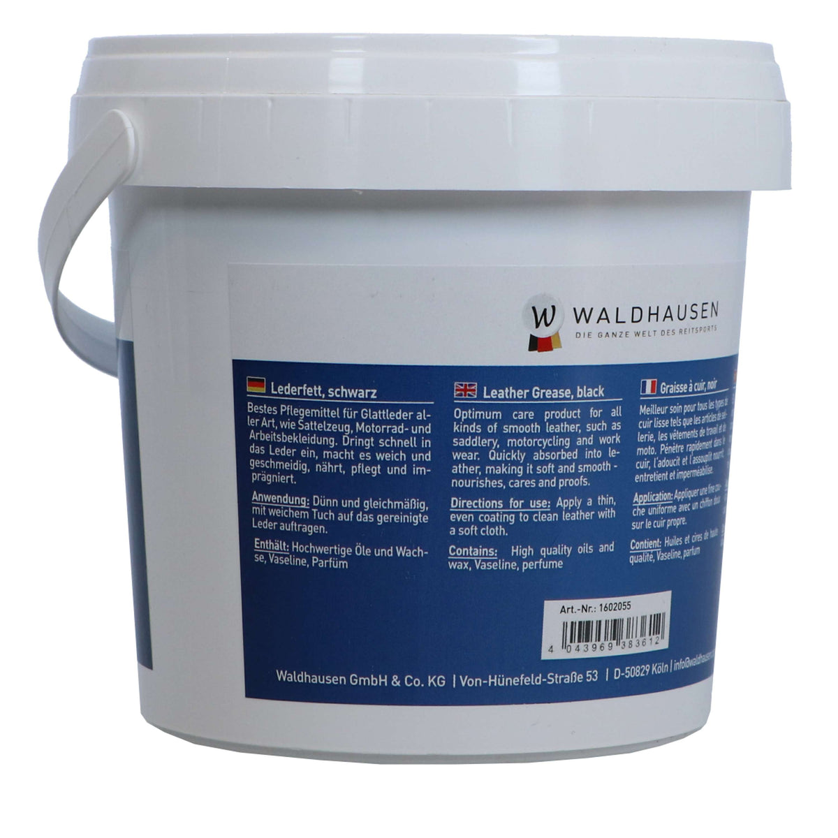 Waldhausen Grasa para Cuero Negro