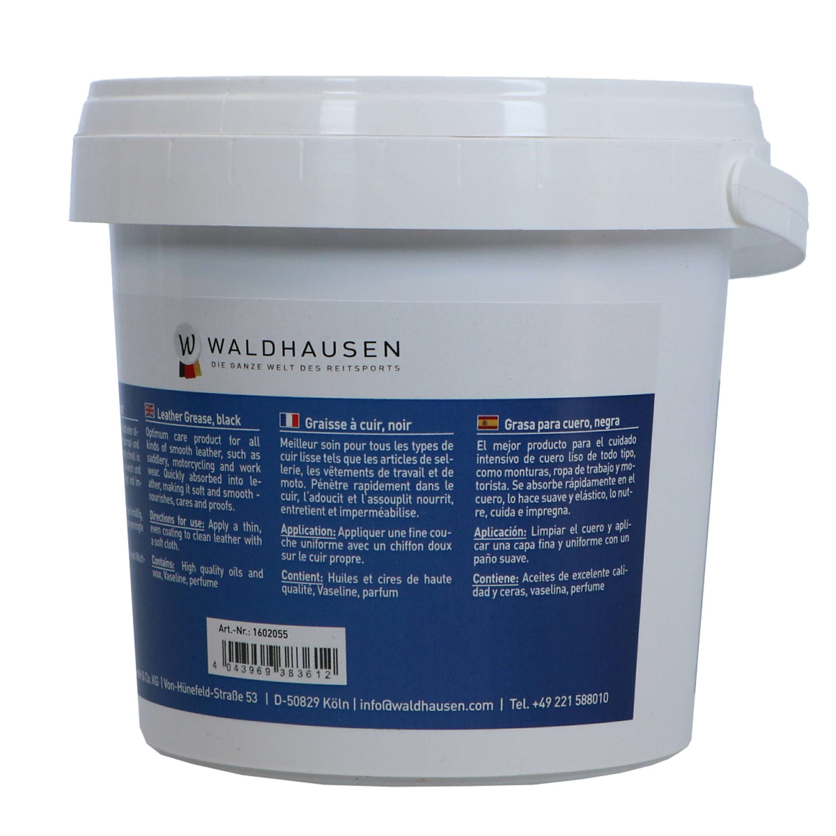 Waldhausen Grasa para Cuero Negro